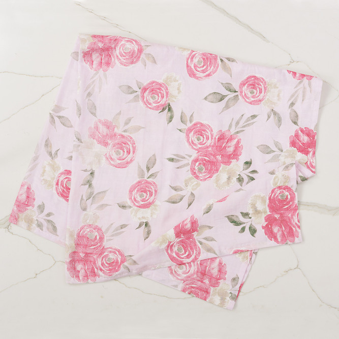 100% cotton muslin swaddle