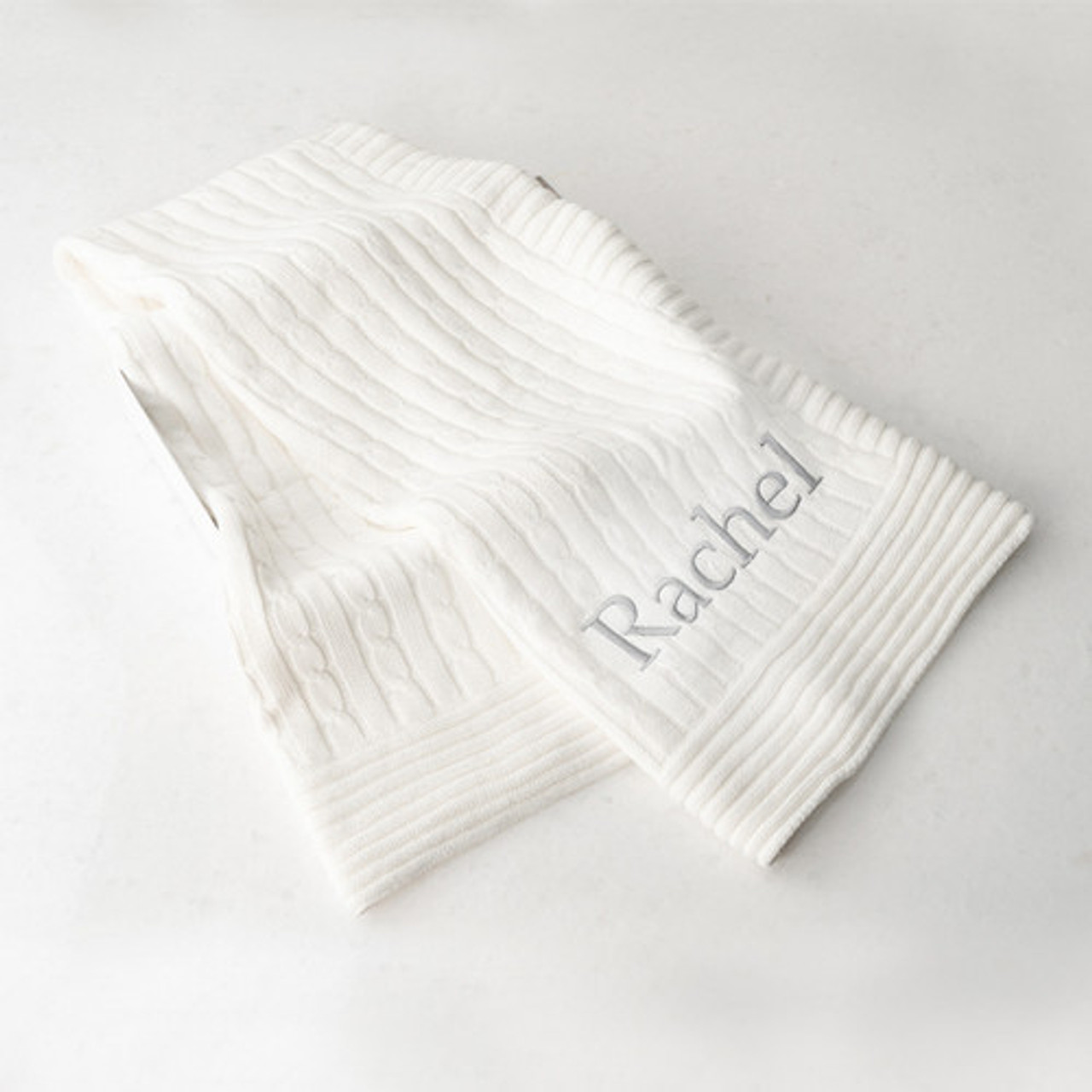 Embroidered blanket