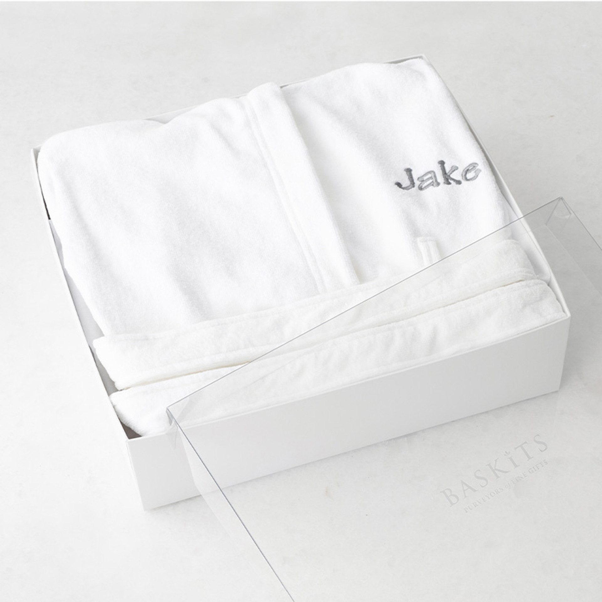 personalized baby bathrobe