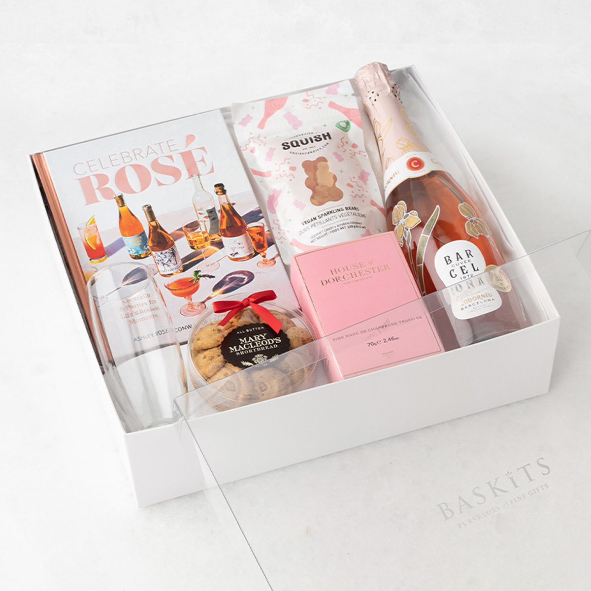 Celebrate Rose wine gift 